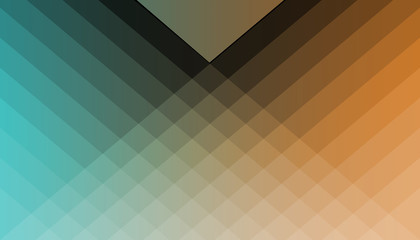 Stock Illustration - Geometric Mulyi Colored Pattern, 3D Illustration, Modern Background.