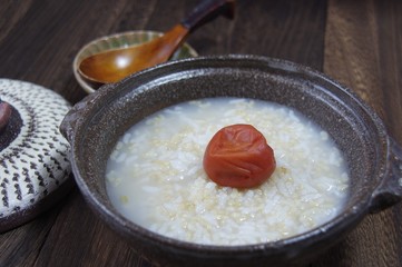 玄米がゆ　発芽玄米