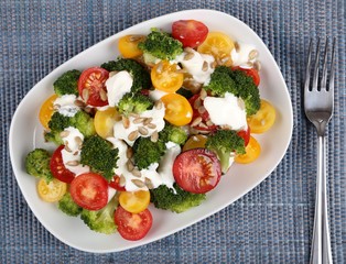 Colorful salad.