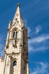 Fototapeta na wymiar Clarissine Church tower