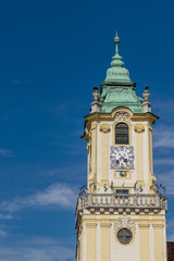 Fototapeta na wymiar Old Town hall Tower