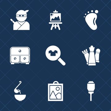 Premium set with fill icons. Such as love, king, brush, painter, weapon, drawing, child, color, lantern, spoon, picture, piece, city, dinner, game, lamp, foot, japan, art, paint, baby, female, drawer