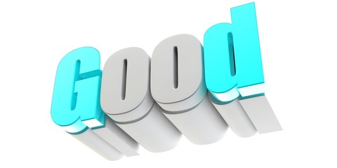 Good to the 3d text.