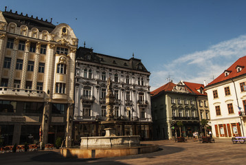 Obraz premium Bratislava street Slovakia