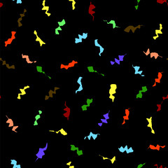 Colorful Grunge Seamless Pattern
