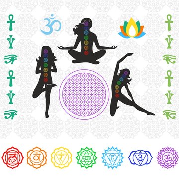 the chakras set