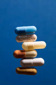 Variety of capsule pills