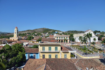Trinidad, Cuba. Top view.