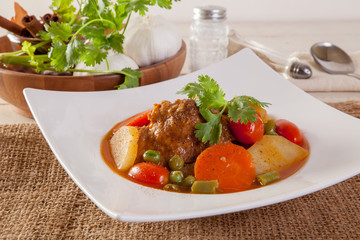 Stew with Vegetable and Pork 