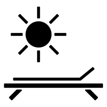 Icon - Sonnenliege