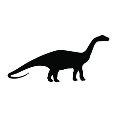 Brontosaurus silhouette