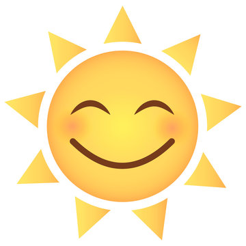 Sonne Emoji überglücklich