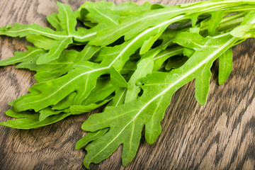 Rucola leaves