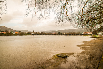 Old village landscape