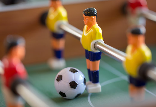 Fu&szlig;ball Symbol Tischkicker 