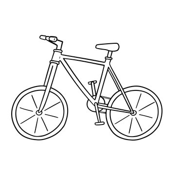 vector of bicycle