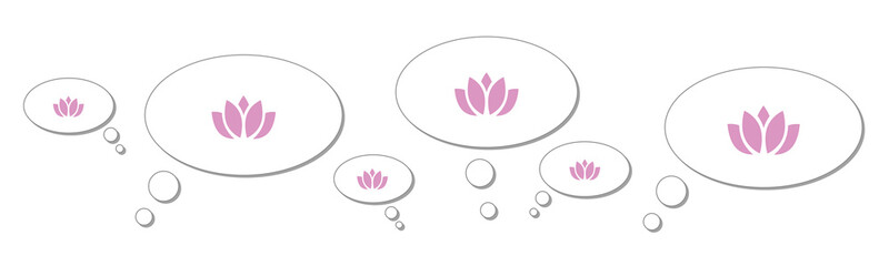 Gedankenblasen - Lotus