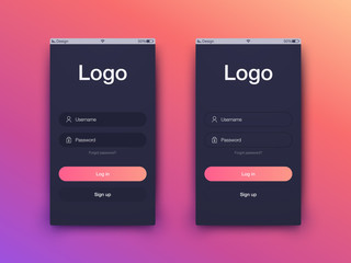 Vector Illustration of screens and web concept