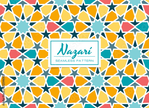 Colorful Arabic Mosaic Design Eps 10 Seamless Pattern Tile Colorful Arabic Mosaic Design Eps 10 Seamless Pattern Tile Perfect For Backgrounds