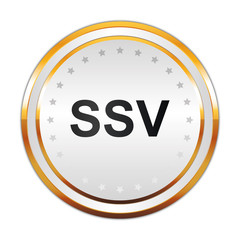 Luxus Button weiß - SSV