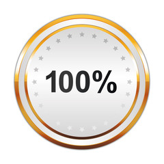 Luxus Button weiß - 100%