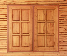 teak wood window frame