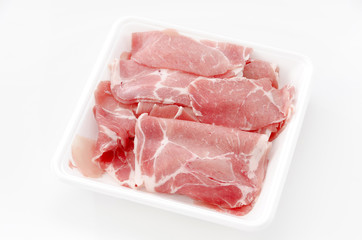 豚肩ロース薄切り