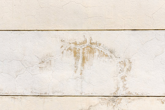 The stains are stained, dirt on concrete