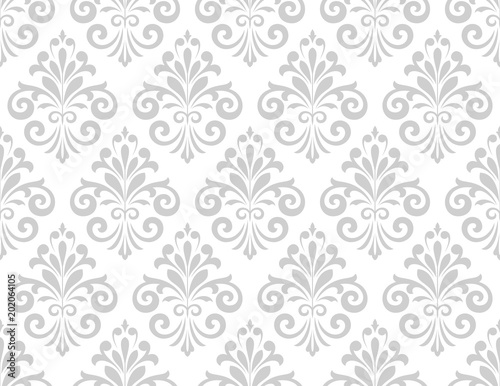 Wallpaper In The Style Of Baroque A Seamless Vector
