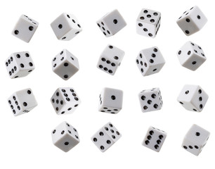 Collection of Tumbling Dice