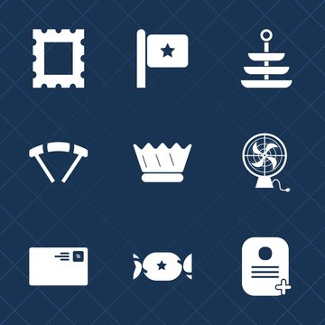 Premium set with fill icons. Such as communication, letter, usa, dinner, plate, blank, vintage, send, photo, country, extreme, red, sky, national, queen, royal, pattern, mail, identity, picture, flag