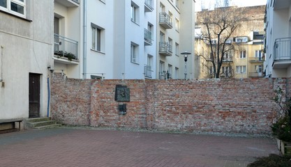 Warsaw Ghetto Wall, Poland