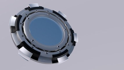 Fototapeta premium Gear 3D Render