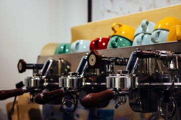 Fototapeta na wymiar Coffee machine
