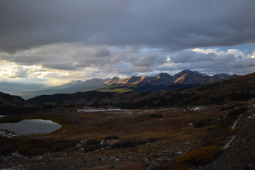 Fototapeta na wymiar Cotttonwood Pass, Colorado