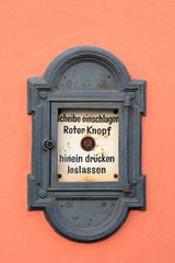 Historischer Feuermelder