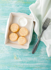 Healthy food delivery.