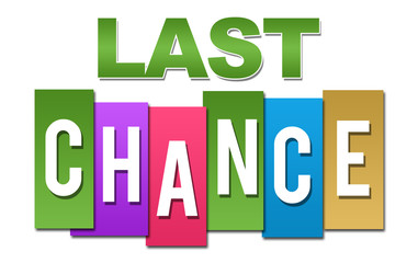 Last Chance Professional Colorful 