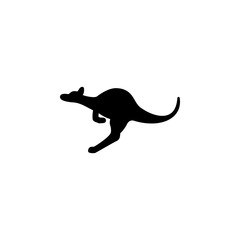 kangaroo icon. Element of road signs and bridges icon. Premium quality graphic design icon. Signs and symbols collection icon for websites, web design, mobile app
