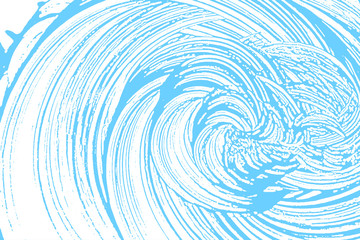 Natural soap texture. Appealing light blue foam trace background. Artistic surprising soap suds. Cleanliness, cleanness, purity concept. Vector illustration.