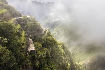 Machu Picchu maybe one of the most visited places in south america and it deserves it. Steep walls...