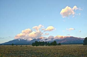 Mount Shavano, Mount White and Mount Antero