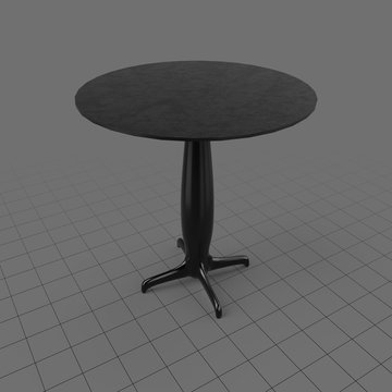 Round modern table