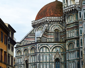 Fototapeta premium Duomo detail, Florence, Italy