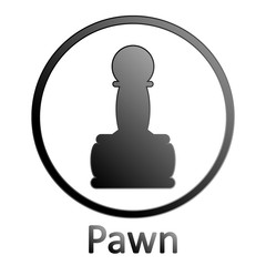 Chess pawn icon.