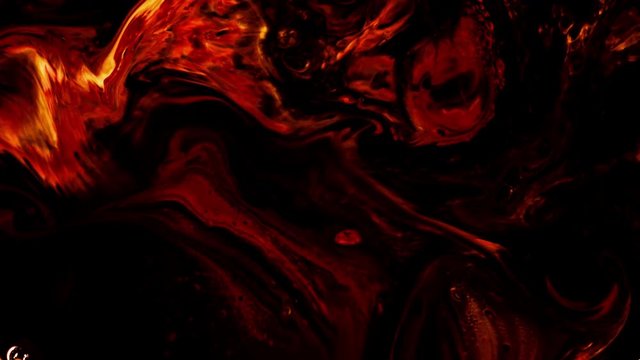 Abstract Art Ink Paint Blast Explode Turbulence