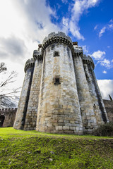Obraz premium Granadilla old Castle very well conservated and a pleasure for our senses, still the abandoned town of Granadilla keeps the magic of giving a look to the past