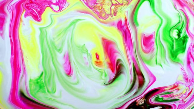 Abstract Art Ink Paint Blast Explode Turbulence