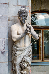 MASSANDRA, CRIMEA - OCT. 2014: Massandra Palace and Park Complex Massandrovskiy. Residence of...
