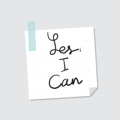 Yes I can word on note illustration